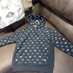 Champion ALL OVER LOGO Hoodie